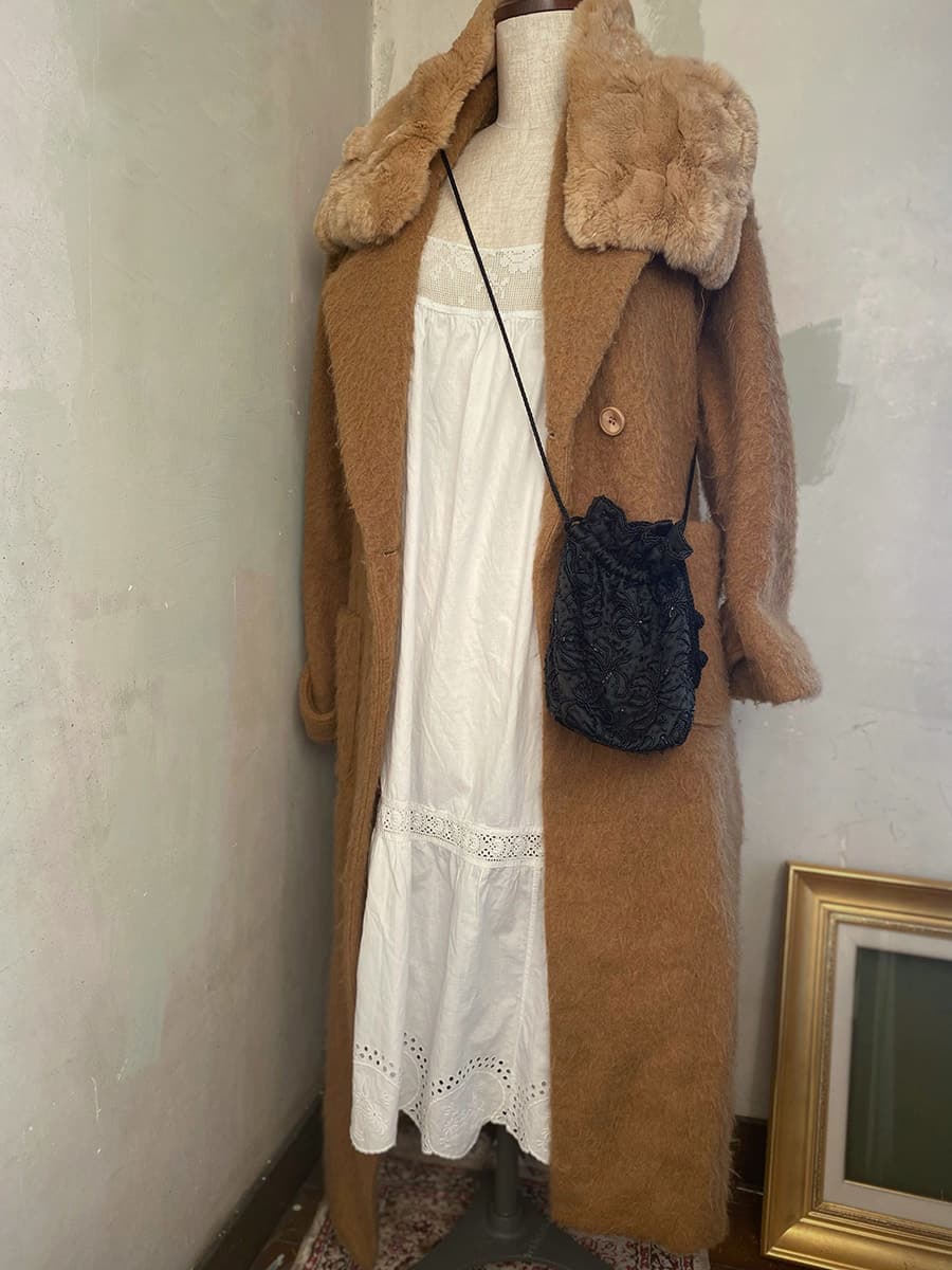 アンティークレースワンピースアンティークナイトドレス