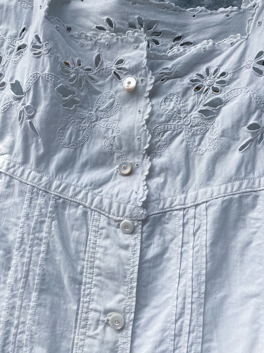 フランスアンティークブラウス