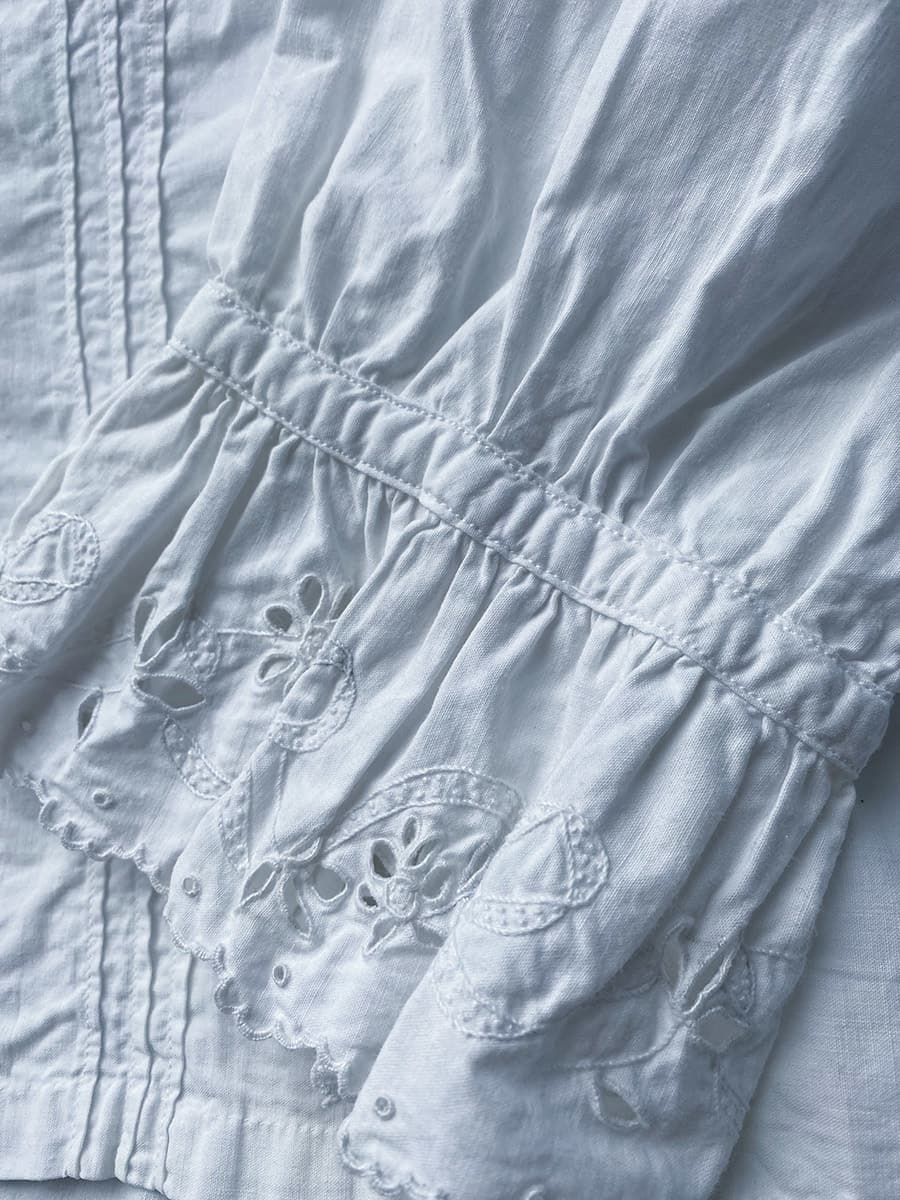 フランスアンティークブラウス