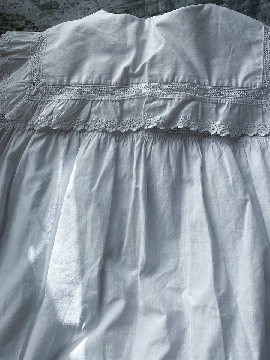 フランスアンティークブラウス