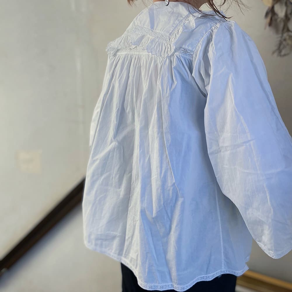 フランスアンティークブラウス