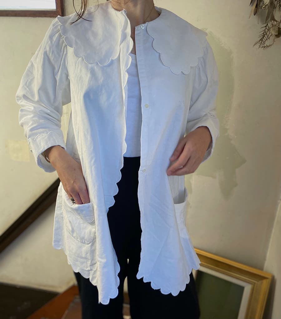 フランスアンティークブラウス