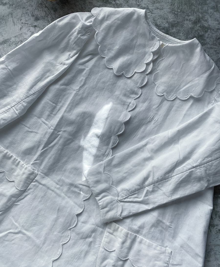 フランスアンティークブラウス