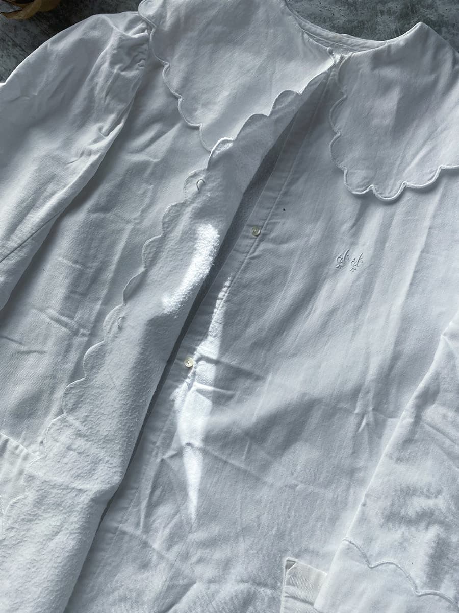 フランスアンティークブラウス