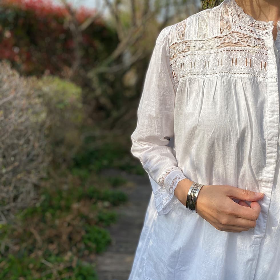 アンティークレースワンピース アンティークナイトドレス