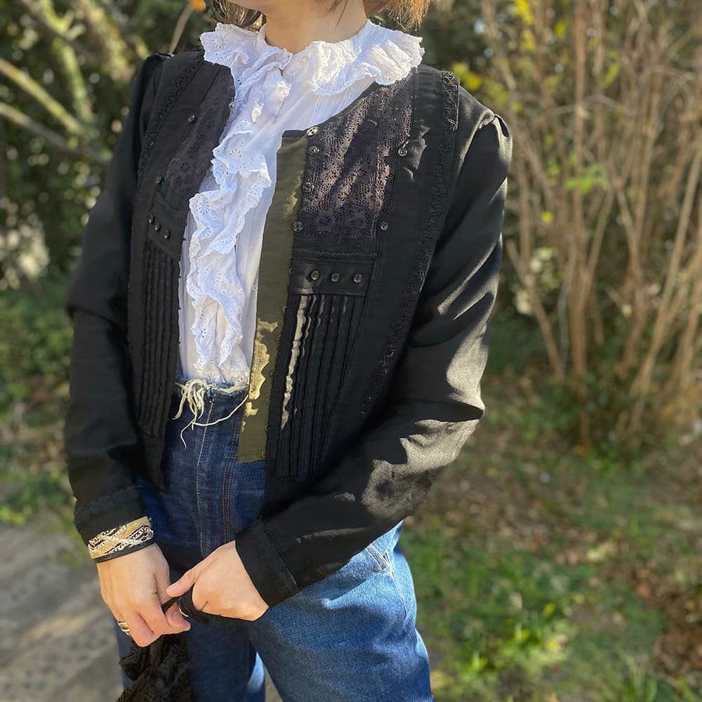 オランダアンティークウールジャケット