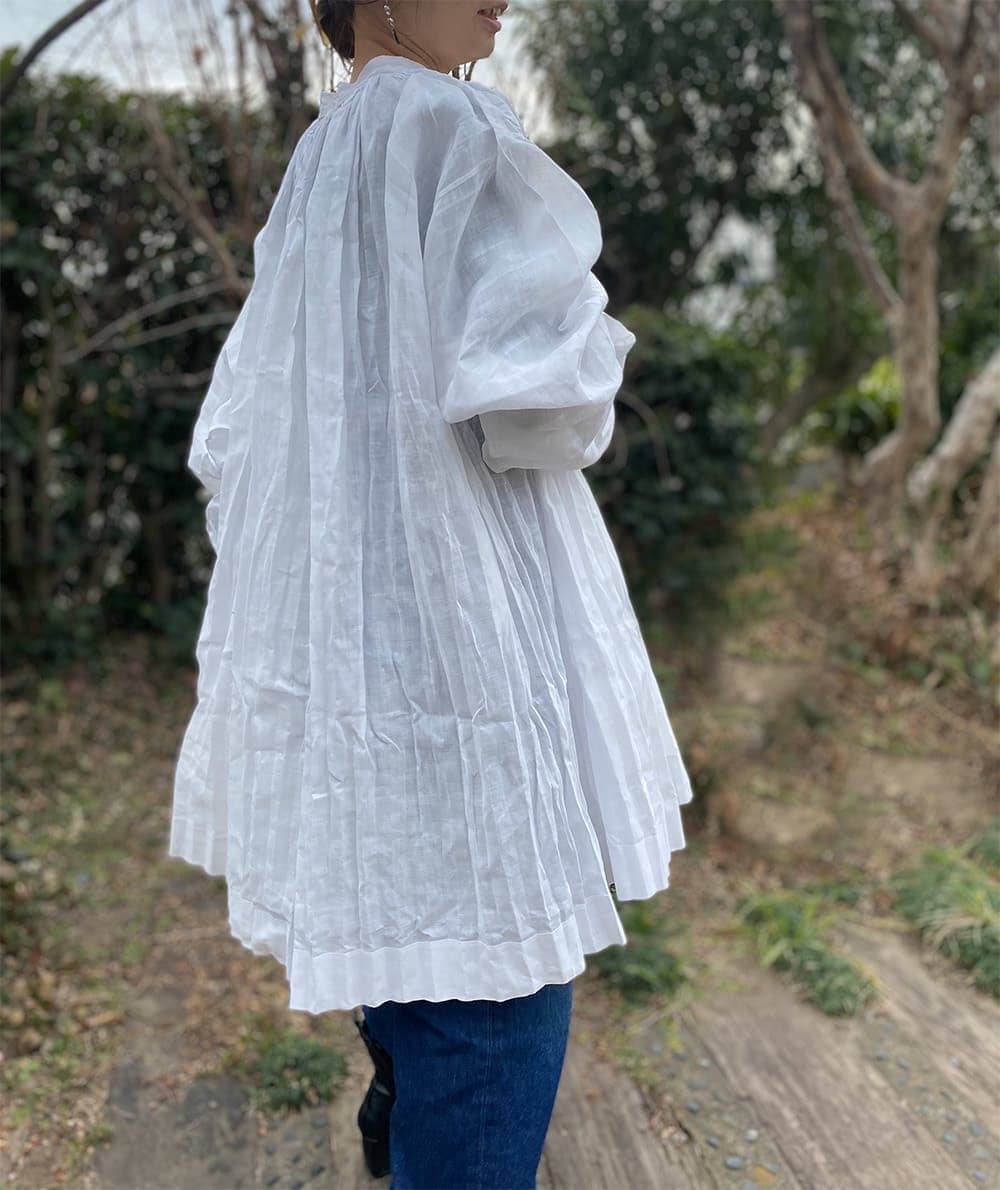 フランスアンティークチャーチスモックヴィンテージ チャーチドレスchurchsmock