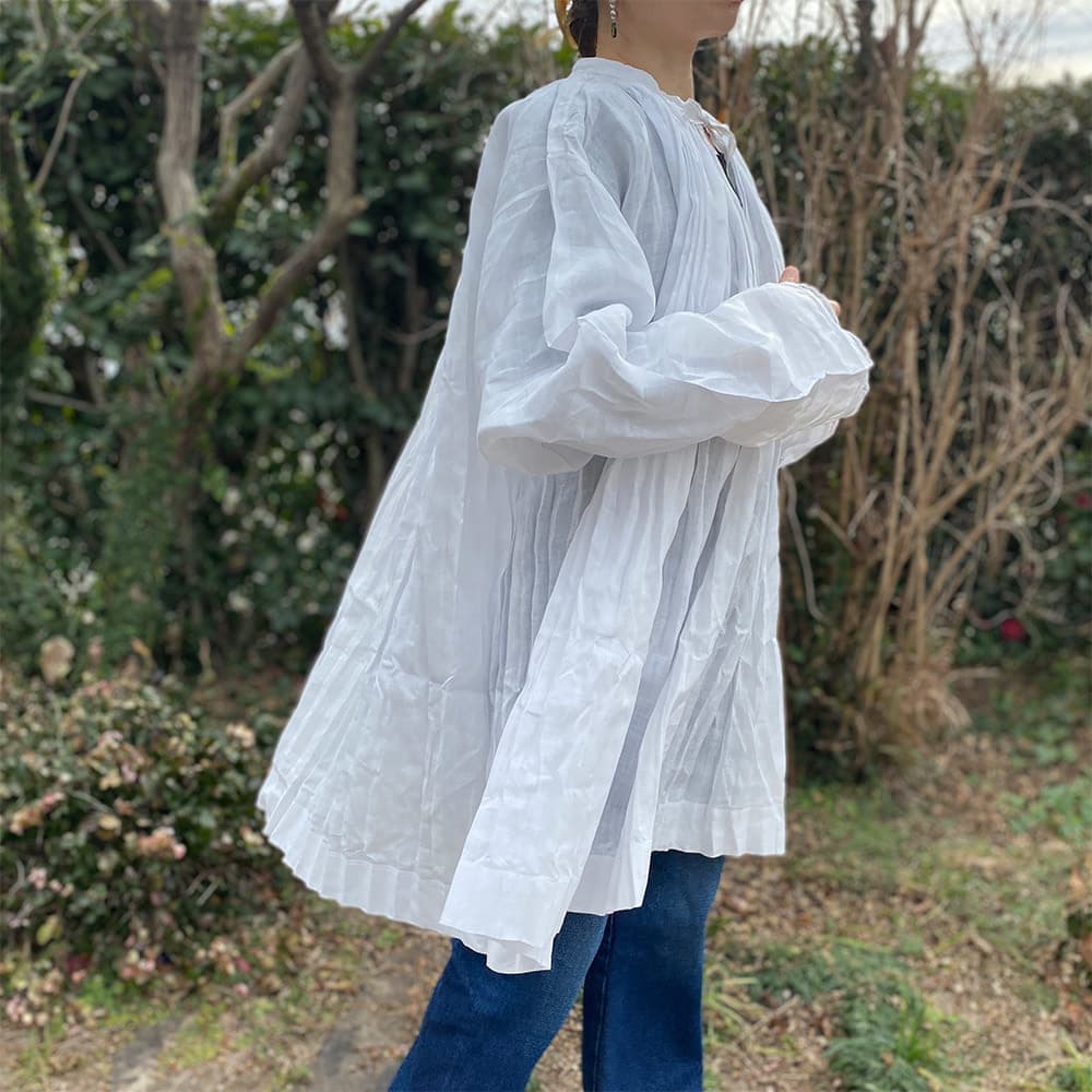 フランスアンティークチャーチスモックヴィンテージ チャーチドレスchurchsmock