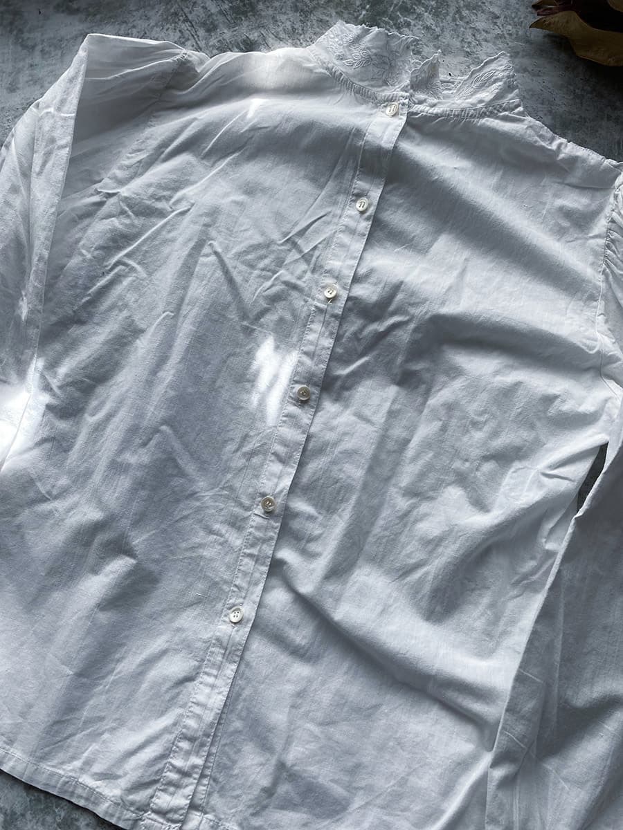 イギリスアンティークブラウスヴィクトリアン エドワーディアン 