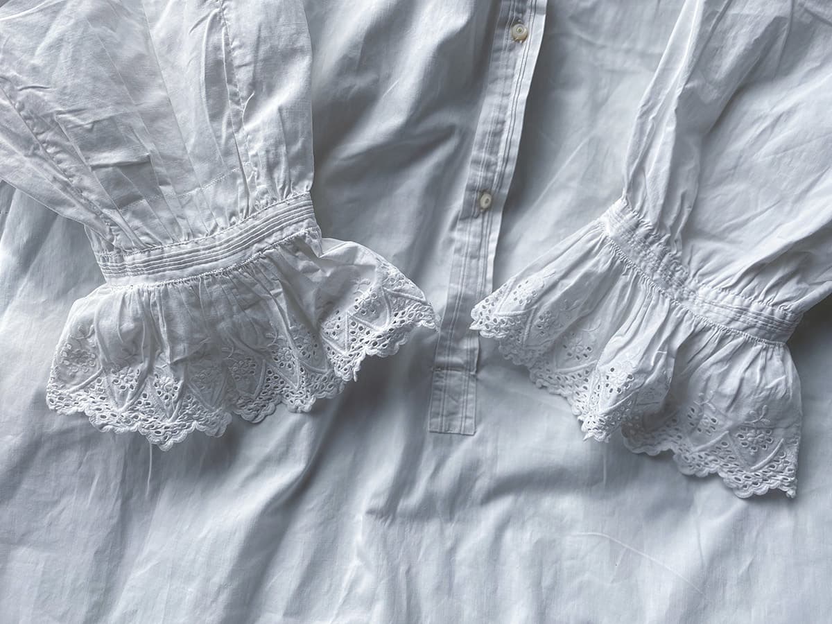 フランスアンティークナイトドレスヨーロッパアンティークワンピース