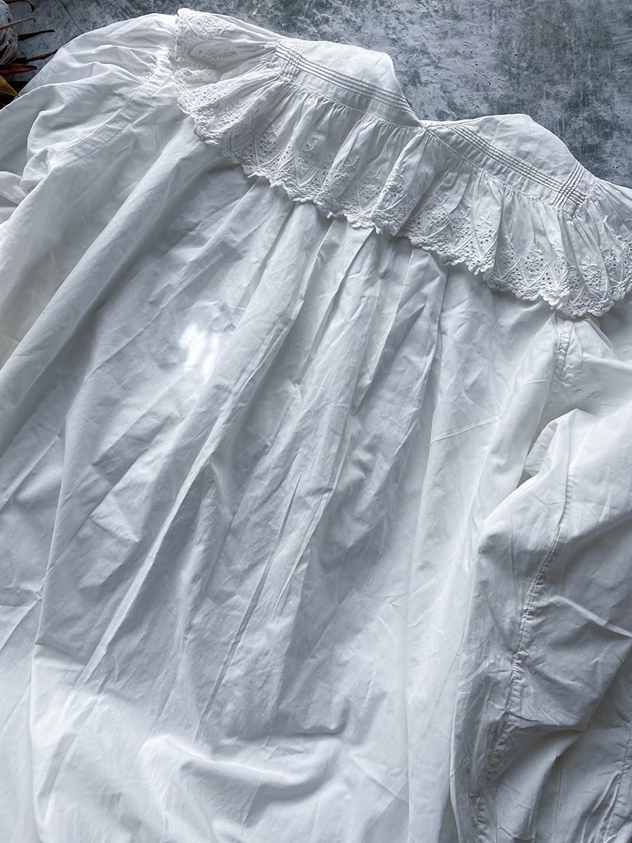 フランスアンティークナイトドレスヨーロッパアンティークワンピース