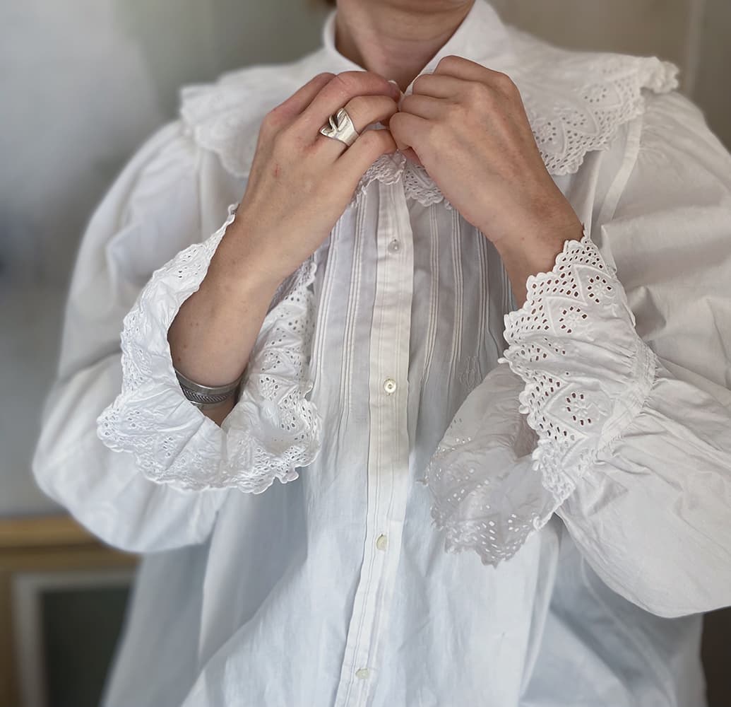 フランスアンティークナイトドレスヨーロッパアンティークワンピース