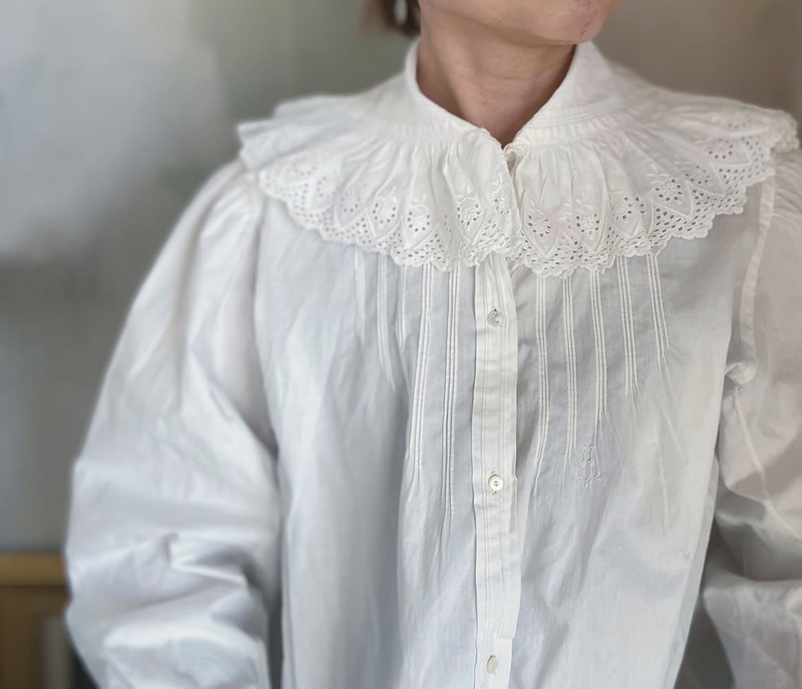 フランスアンティークナイトドレスヨーロッパアンティークワンピース