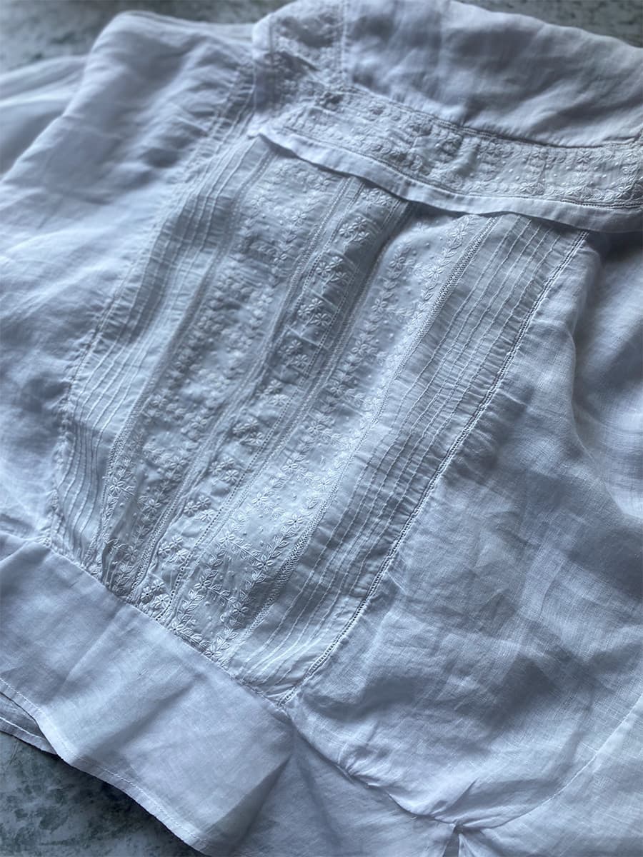 アンティークセーラーカラーブラウスAntiquesailorcollarblouse