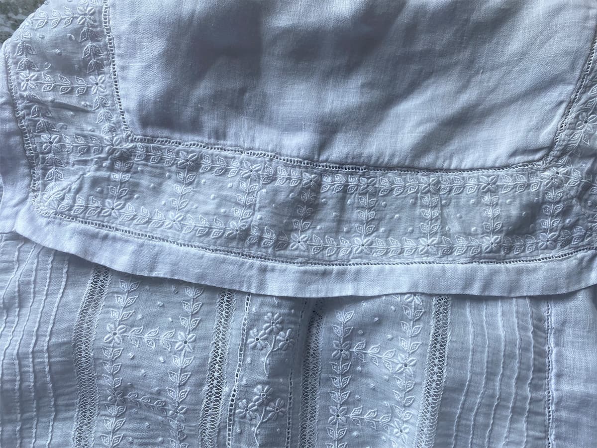 アンティークセーラーカラーブラウスAntiquesailorcollarblouse