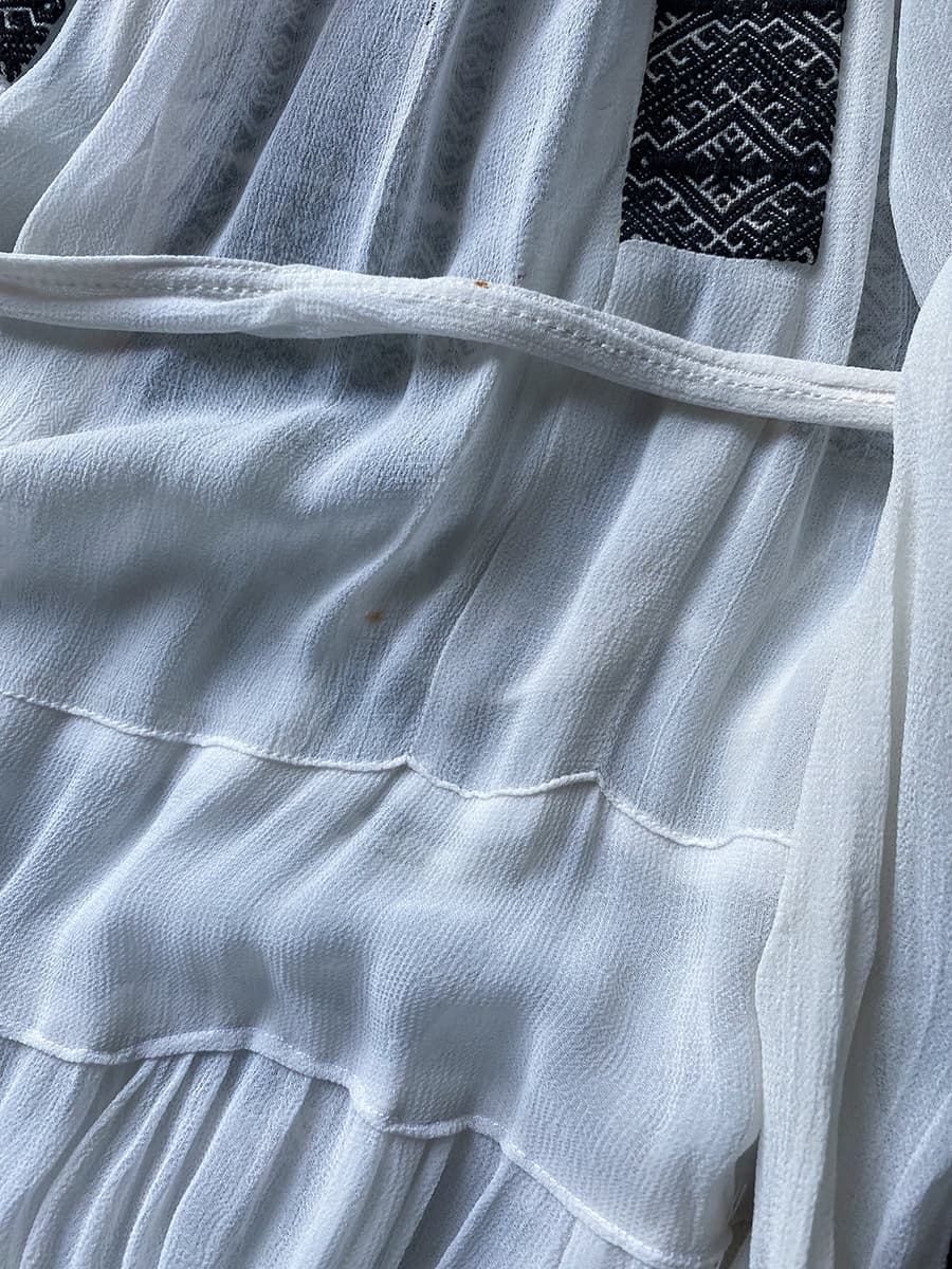 ヴィンテージルーマニア刺繍ワンピースantqueromanianembroiderydress