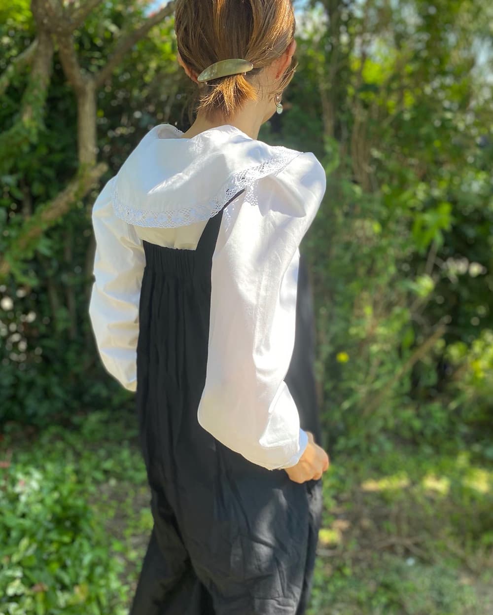 アンティークセーラーカラーブラウスAntiquesailorcollarblouse