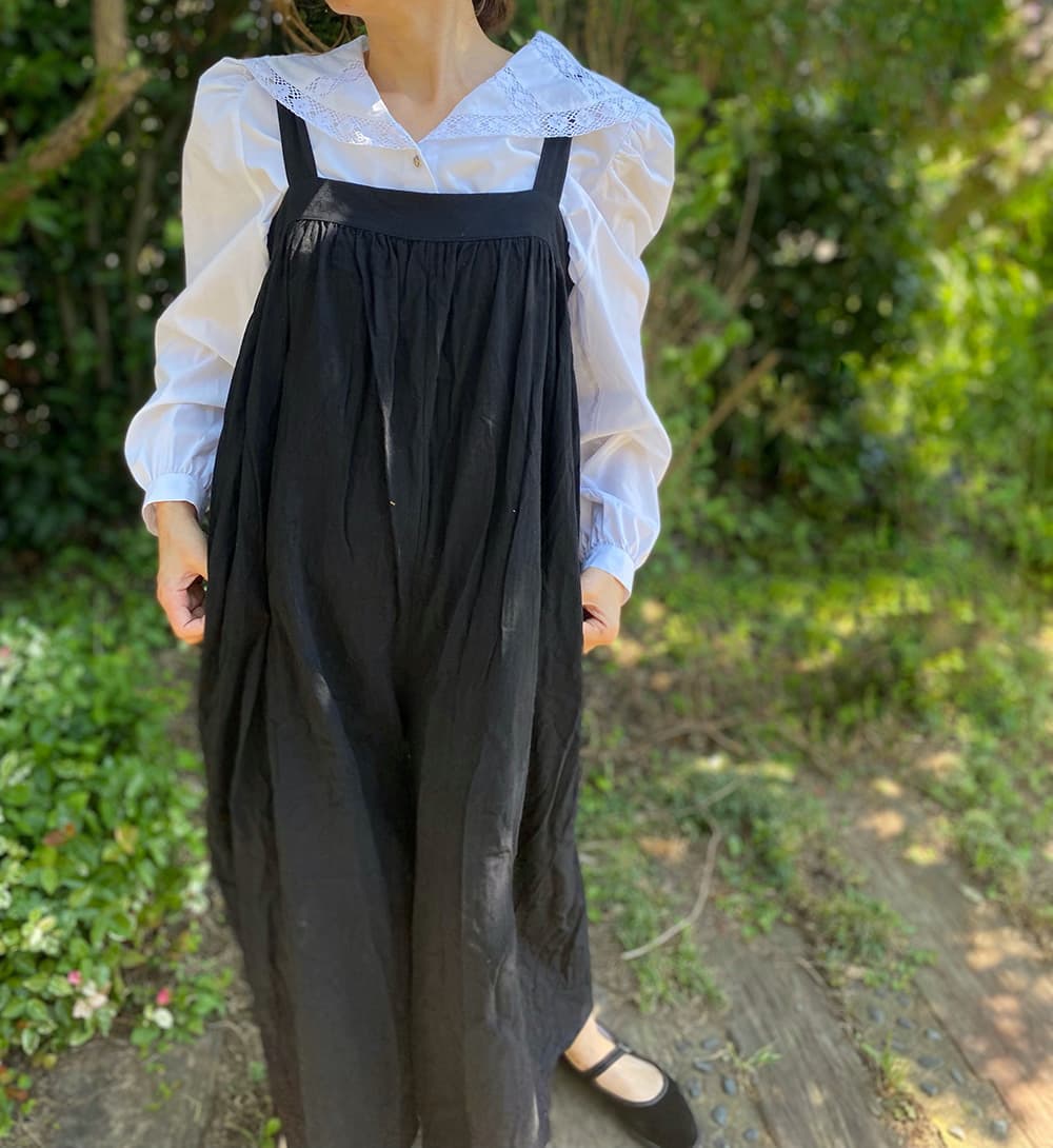 アンティークセーラーカラーブラウスAntiquesailorcollarblouse