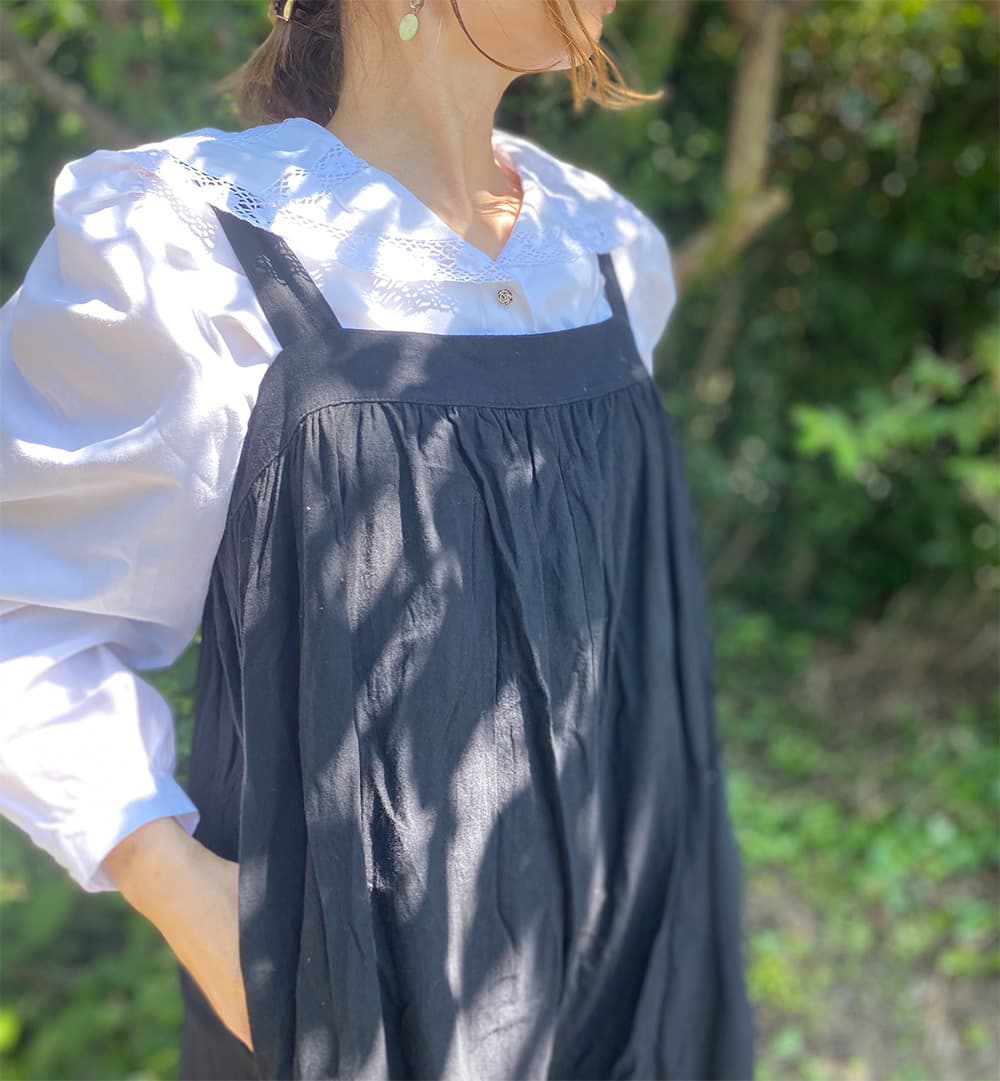 アンティークセーラーカラーブラウスAntiquesailorcollarblouse