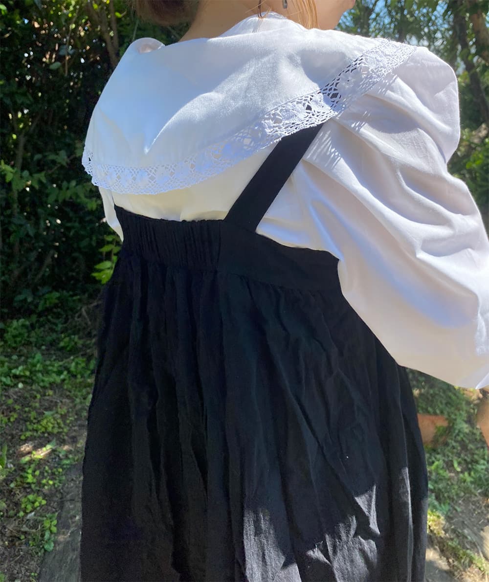アンティークセーラーカラーブラウスAntiquesailorcollarblouse