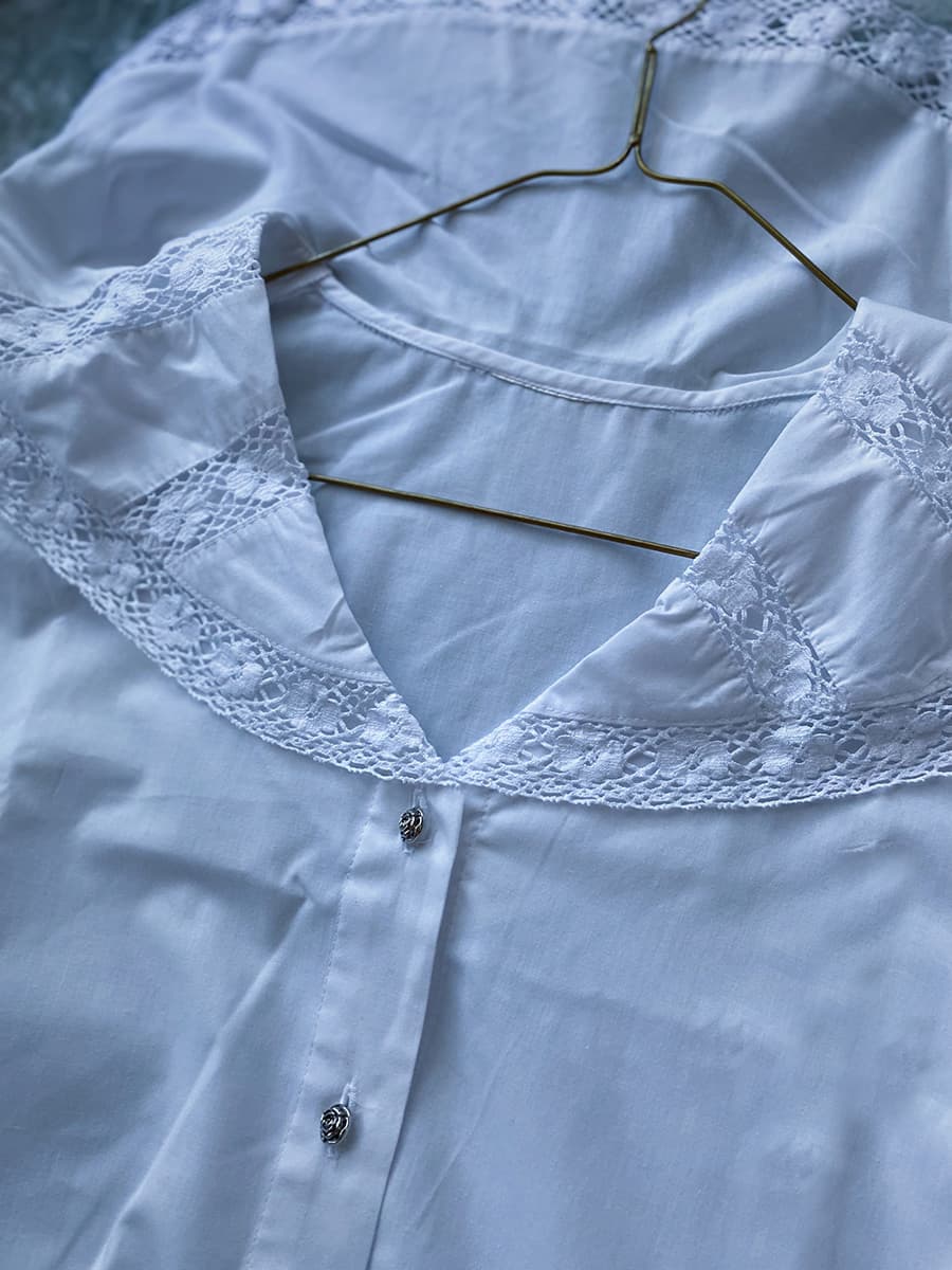 アンティークセーラーカラーブラウスAntiquesailorcollarblouse