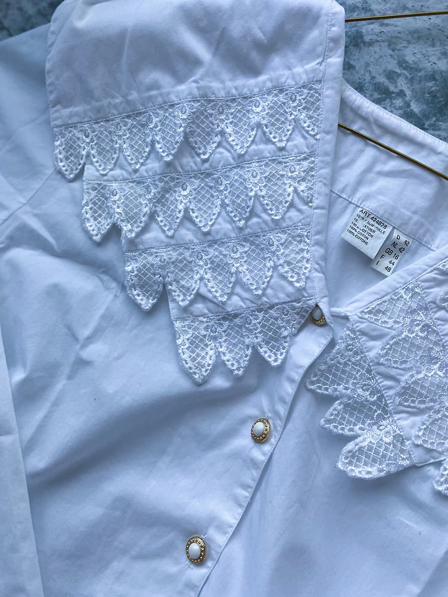 アンティークセーラーカラーブラウスAntiquesailorcollarblouse