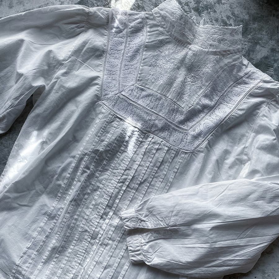 アンティークヴィクトリアンブラウス