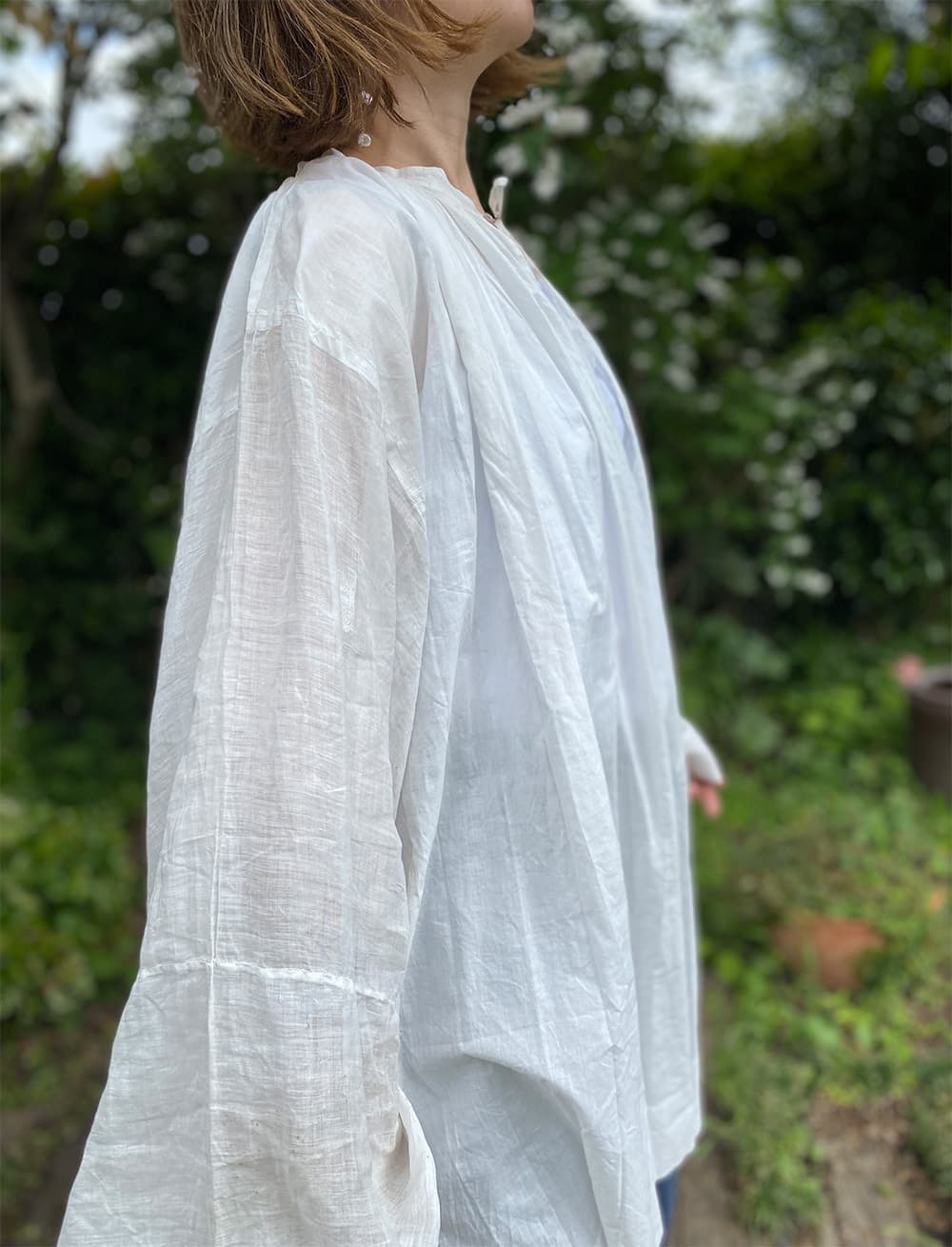 フランスアンティークチャーチスモックヴィンテージ チャーチドレスchurchsmock