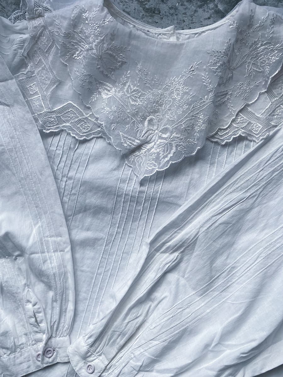 ヴィンテージセーラーカラーブラウスvintageblouse