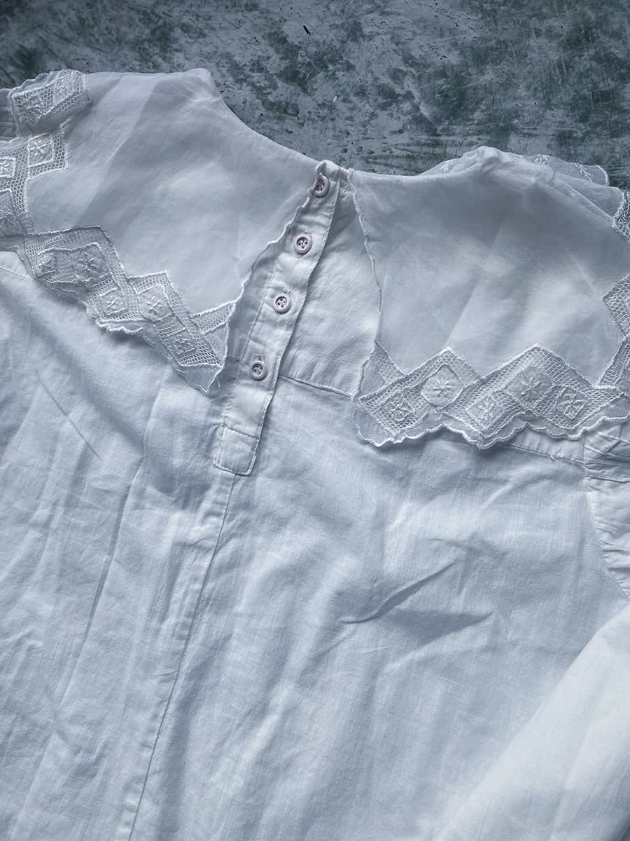 ヴィンテージセーラーカラーブラウスvintageblouse