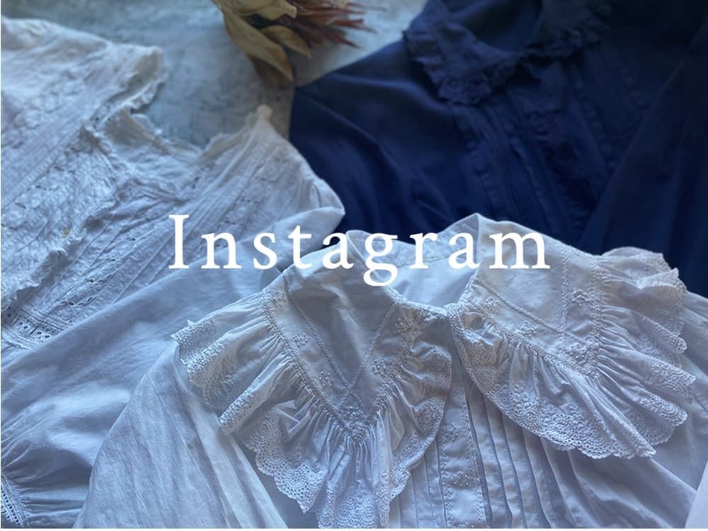 Dewlilly｜アンティークレースワンピース 専門店インスタグラムはこちら
