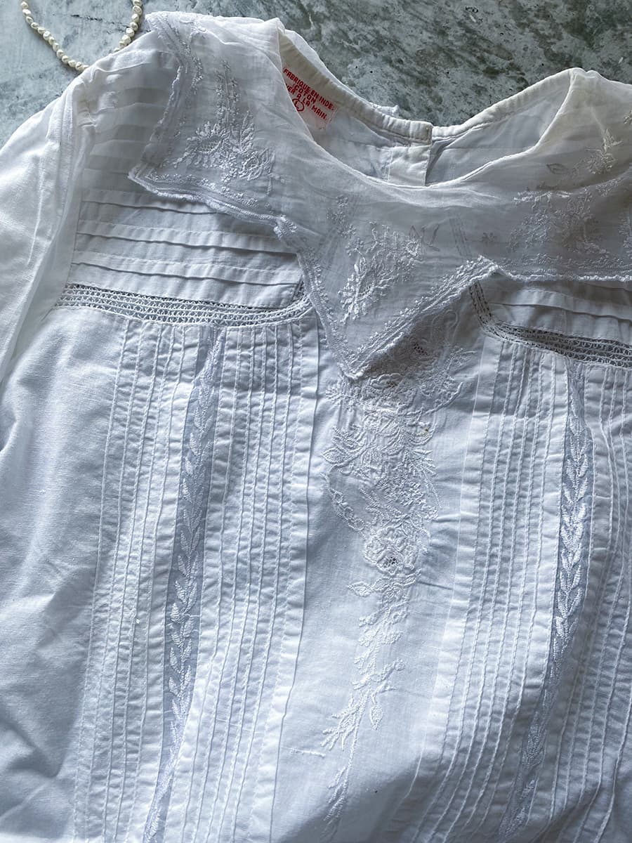 ヴィンテージセーラーカラーブラウスvintageblouse