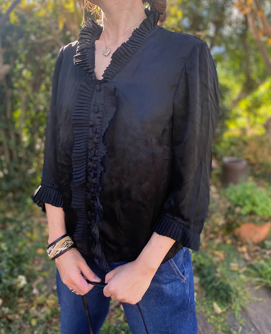 フランスアンティークブラウスFrenchAntiqueblouse