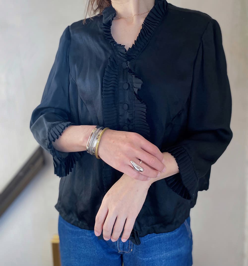 フランスアンティークブラウスFrenchAntiqueblouse