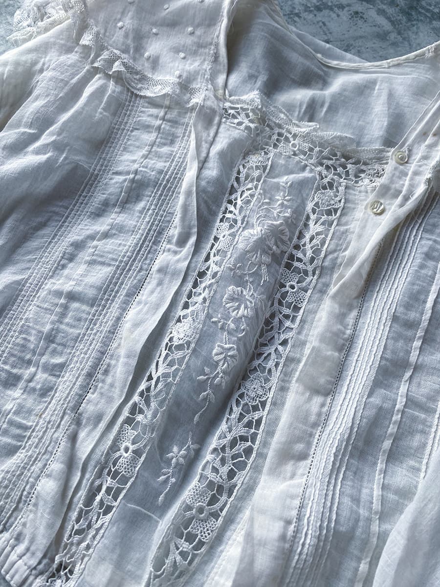 アンティークセーラーカラーブラウスAntiquesailorcollarblouse