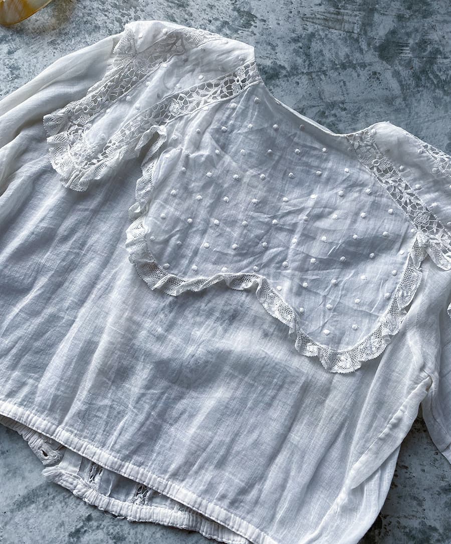 アンティークセーラーカラーブラウスAntiquesailorcollarblouse