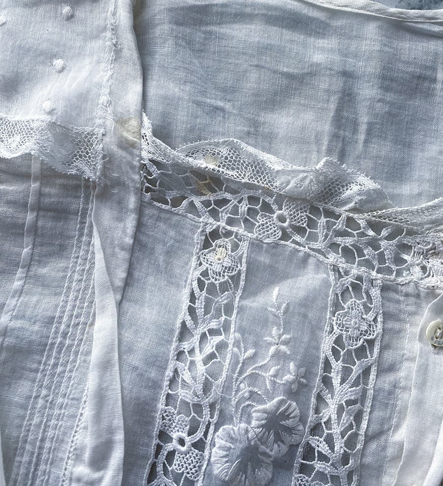 アンティークセーラーカラーブラウスAntiquesailorcollarblouse