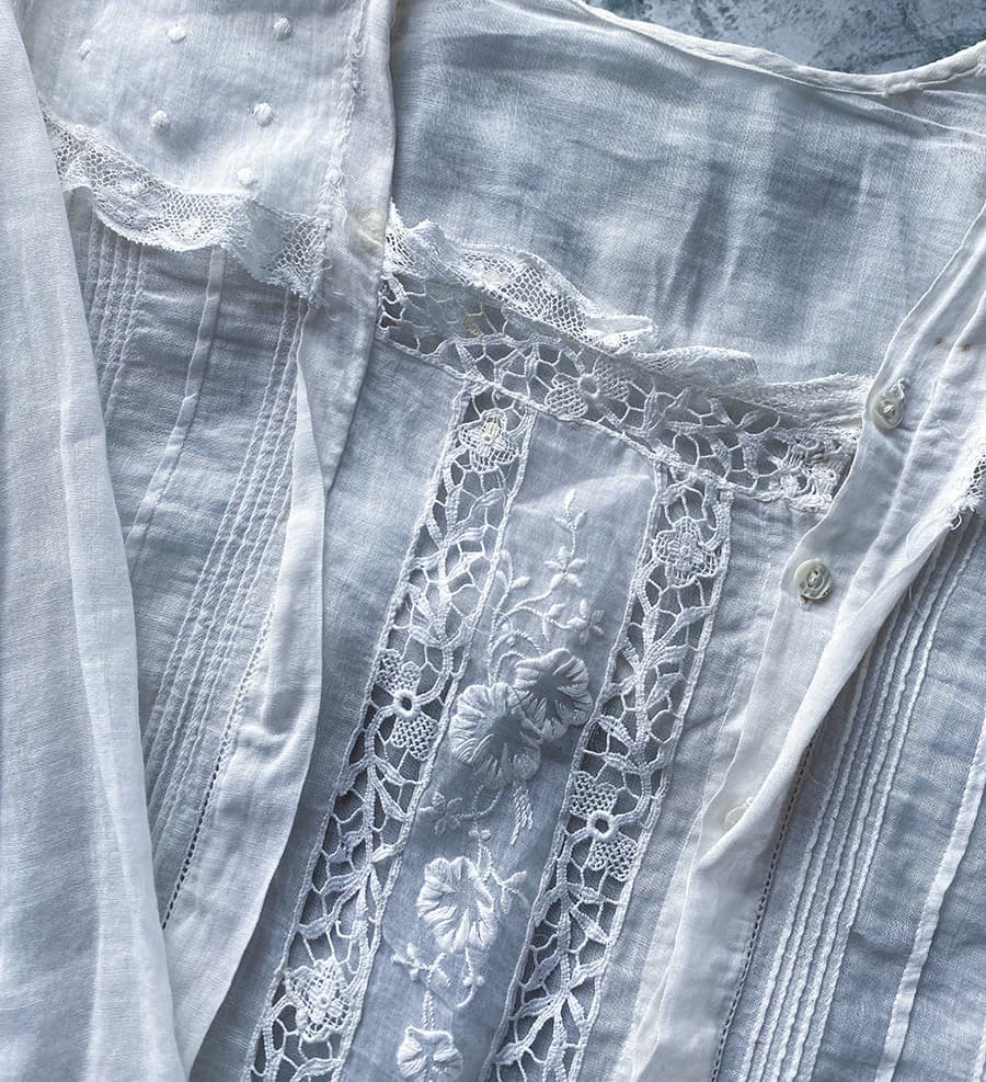 アンティークセーラーカラーブラウスAntiquesailorcollarblouse