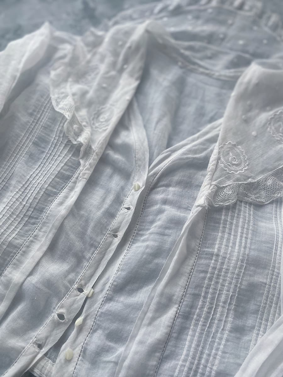 アンティークセーラーカラーブラウスAntiquesailorcollarblouse