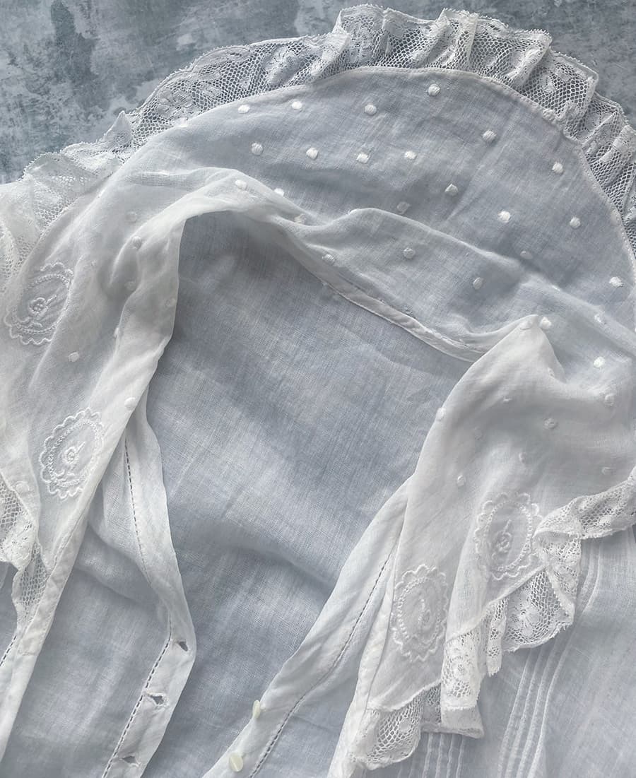 アンティークセーラーカラーブラウスAntiquesailorcollarblouse