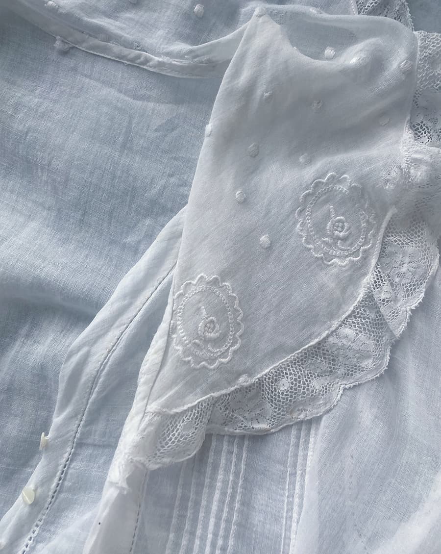 アンティークセーラーカラーブラウスAntiquesailorcollarblouse