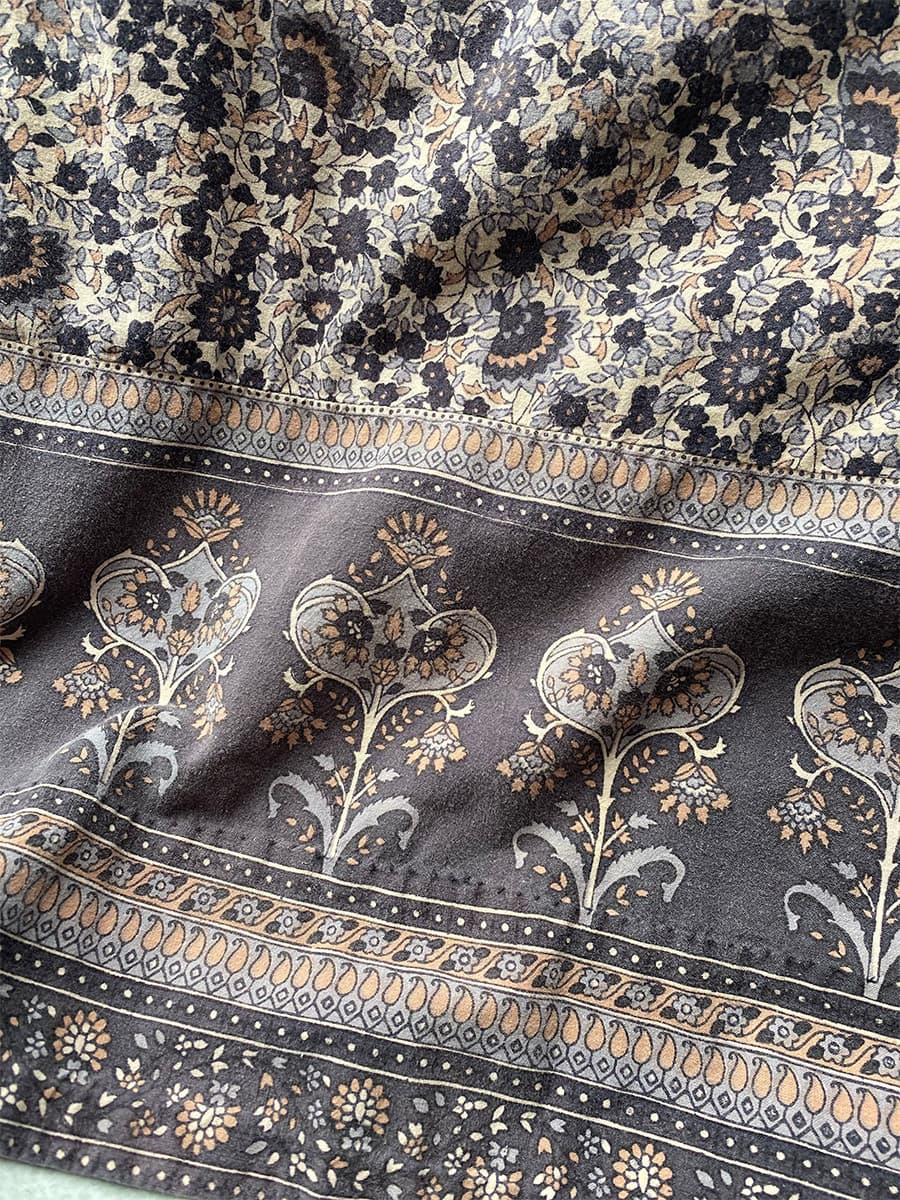 ヴィンテージインド綿ワンピースvintageindiancottondress