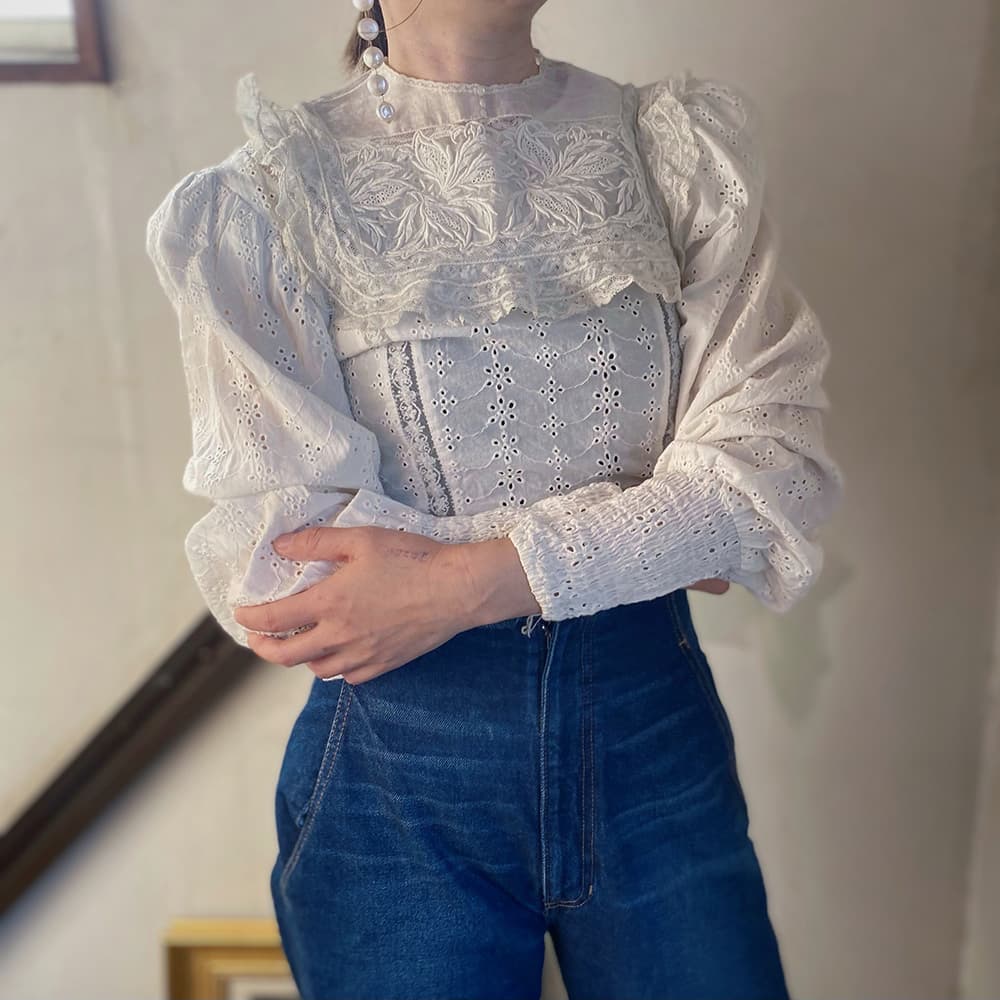 アンティークレースカラーAntqieulacecollar 付け襟