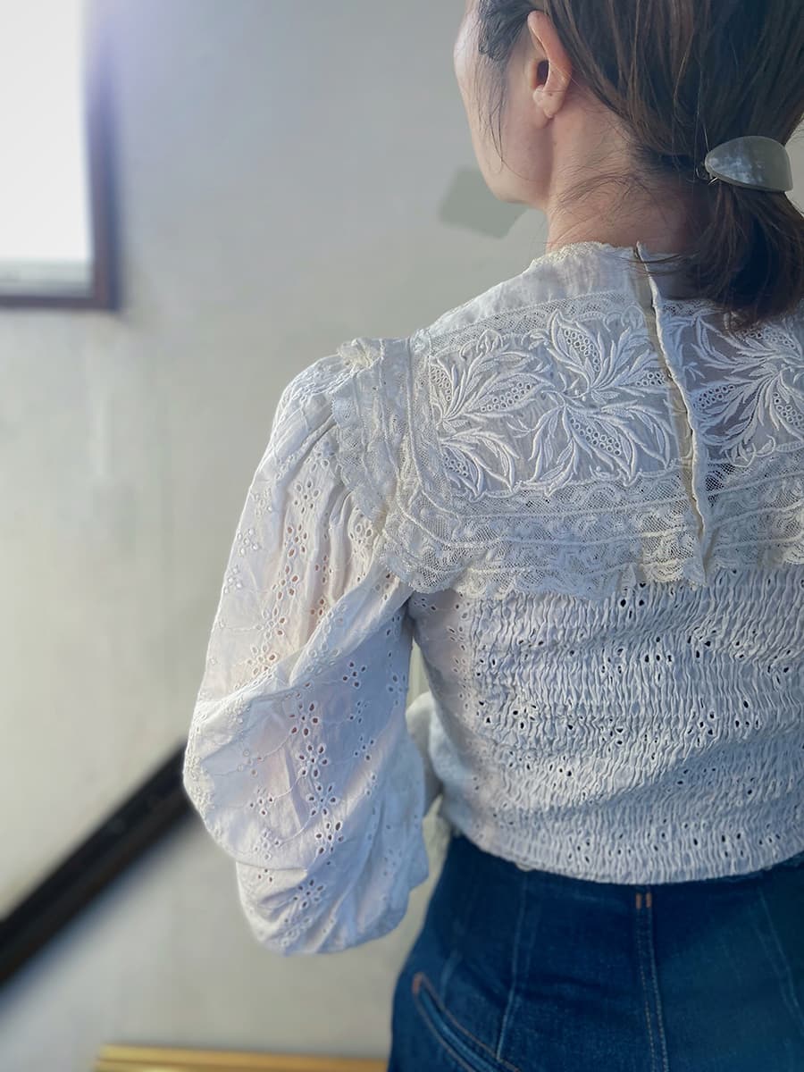 アンティークレースカラーAntqieulacecollar 付け襟