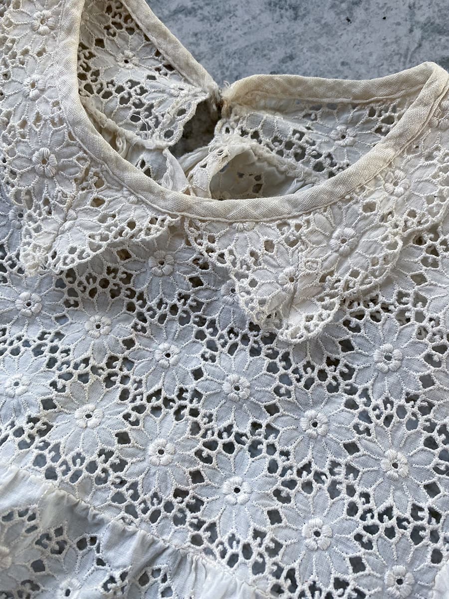 Antqiuelacecollarアンティークレースカラー 付け襟